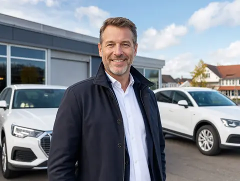 Verkäufer aus Schafflund mit dem verkauften Fahrzeug